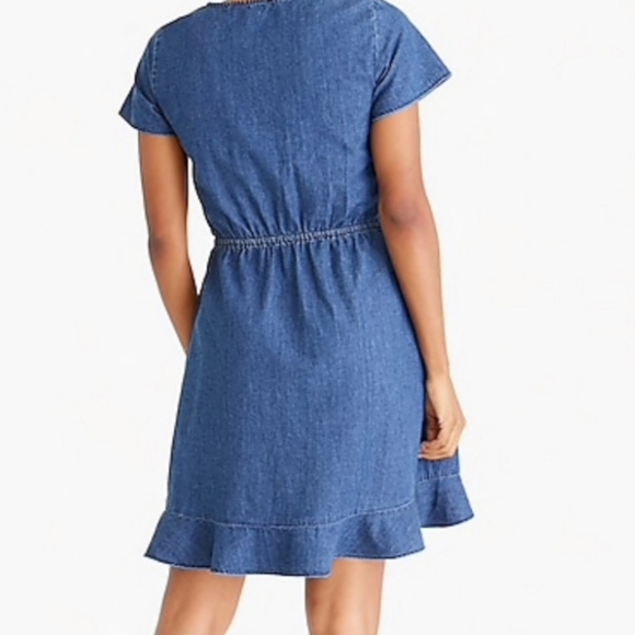 J.crew cambray Dress mercantil size L - Picture 2 of 9